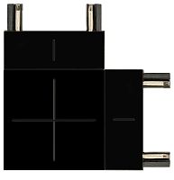 Коннектор угловой TRM-S5-CC BK для тонкого магнитного шинопровода черн. Эра Б0059030