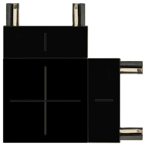 Коннектор угловой TRM-S5-CC BK для тонкого магнитного шинопровода черн. Эра Б0059030 Коннектор угловой TRM-S5-CC BK для тонкого магнитного шинопровода черн. Эра Б0059030