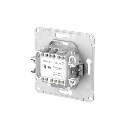 Переключатель 1-кл. AtlasDesign Aqua IP44 (сх. 6) 10AX быстрозажим. клем. механизм бел. SE ATN440161S фото 3