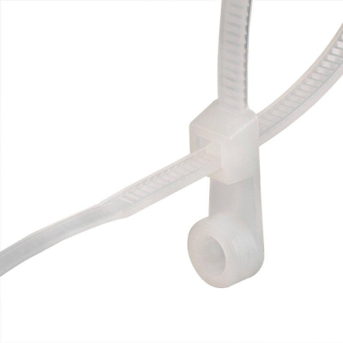 Хомут кабельный КСО 4х110 нейл. бел. (уп.100шт) Fortisflex 80528 фото 2