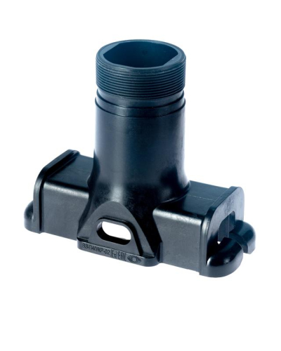 Коробка клеммная взрывозащ. с индикацией питания КВП на пластик. опоре для подключ. или концев. заделки нагреват. секции 1 отверст. под М25 клеммн. колодка 3мод. 10кв.мм Extherm sborka 1P/1L фото 2