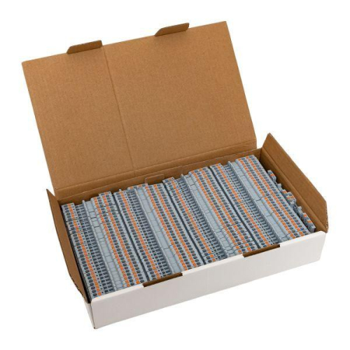 Колодка клеммная пружинная 1.5 Push-in 3 вывода сер. EKF PIT-1.5-3 фото 2 Колодка клеммная пружинная 1.5 Push-in 3 вывода сер. EKF PIT-1.5-3 фото 2