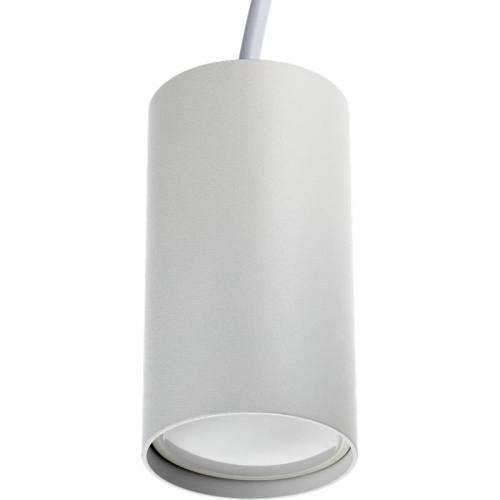 Светильник трековый подвес ARTLINE 55х55х100мм GU10 230В алюм. 2.6кв.м бел. Ritter 59927 6 фото 3