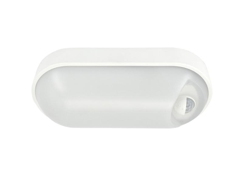 Светильник светодиодный WP 15 C 12W OP 840 W10L22 WH MDM 220х106х60мм 12Вт 4000К IP54 ЖКХ овал. пылевлагозащ. с датчиком движ. бел. Русский Свет 15071524500 Светильник светодиодный WP 15 C 12W OP 840 W10L22 WH MDM 220х106х60мм 12Вт 4000К IP54 ЖКХ овал. пылевлагозащ. с датчиком движ. бел. Русский Свет 15071524500