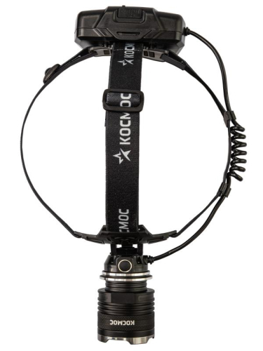Фонарь налобный аккум. 10Вт P70 LED/Li-ion18650 3х1200мА.ч алюм. КОСМОС (KOC853Lit) фото 3 Фонарь налобный аккум. 10Вт P70 LED/Li-ion18650 3х1200мА.ч алюм. КОСМОС (KOC853Lit) фото 3