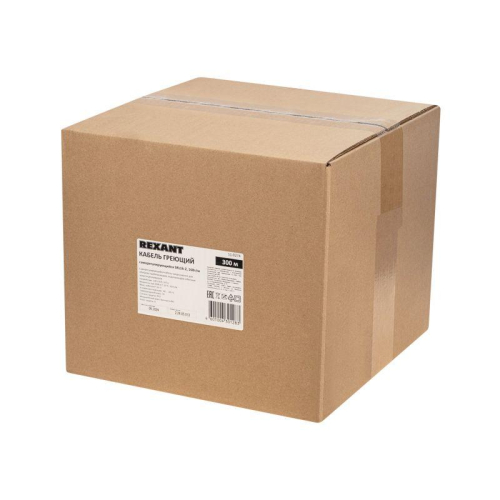 Кабель греющий (нагрев.) саморег. SRL16-2 неэкранированный 16Вт/м 0.88кв.мм/105м 300м Rexant 51-0274 фото 3