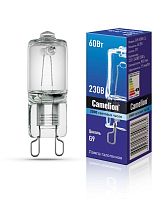 Лампа галогенная 60Вт капсула прозрачная G9 3000К 230В Camelion 5555