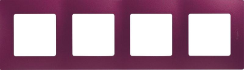 Рамка 4-м Etika сливовый IEK 672564 Рамка 4-м Etika сливовый IEK 672564