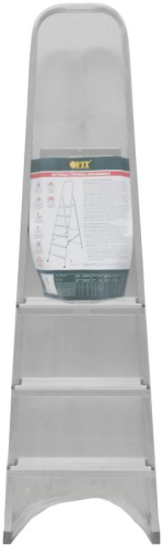 Лестница-стремянка 4 ступ. 2.87кг алюм. FIT 65342 фото 2