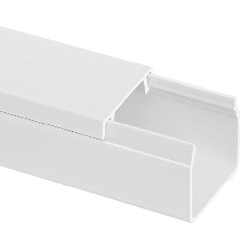 Кабель-канал 16х16 L2000 пластик бел. TOKOV ELECTRIC TKE-KK-16-16-2000-WH фото 2