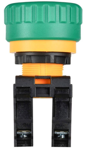 Кнопка "Грибок" 1НО+1НЗ MASTER поворотн. с фиксацией зел. IEK MI-BG60-11ZS-3-23-K06 фото 2