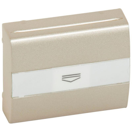 Панель лицевая для выкл. с ключ-картой титан Galea Life Leg 771454 Панель лицевая для выкл. с ключ-картой титан Galea Life Leg 771454