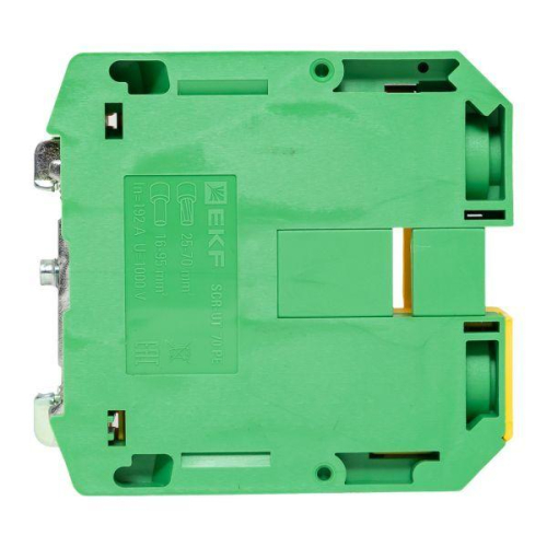 Колодка клеммная винтовая 70 UT земля EKF scr-ut-70-pe фото 9