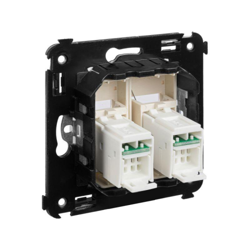 Розетка компьютерная 2-м СП Avanti "Ванильная дымка" RJ45 кат.6 DKC 4405294 фото 4