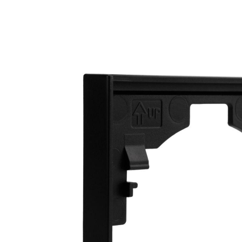 Рамка 2-м STRONG MIELE антрацит Kranz KR-78-0752-5 фото 3