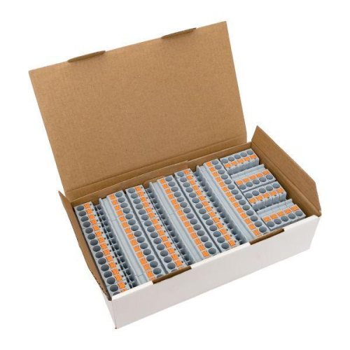 Колодка клеммная 6 Push-in пружинная сер. EKF PIT-6 фото 10