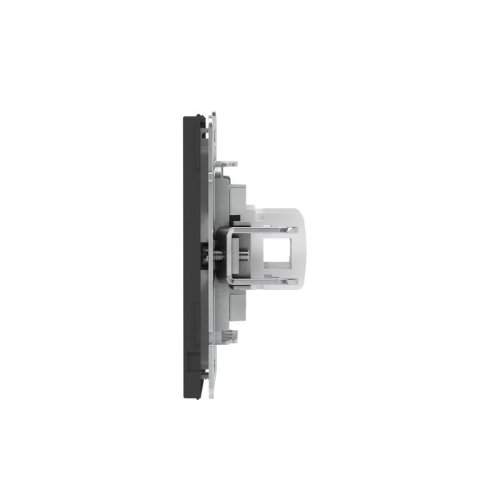 Розетка компьютерная 2-м KANT RJ45 кат.6A без шторки черн. уголь DKC 7012674 фото 5 Розетка компьютерная 2-м KANT RJ45 кат.6A без шторки черн. уголь DKC 7012674 фото 5