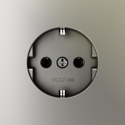 Розетка 1-м СП S70 16А с заземл. механизм шелк Voltum VLS040104 фото 3 Розетка 1-м СП S70 16А с заземл. механизм шелк Voltum VLS040104 фото 3