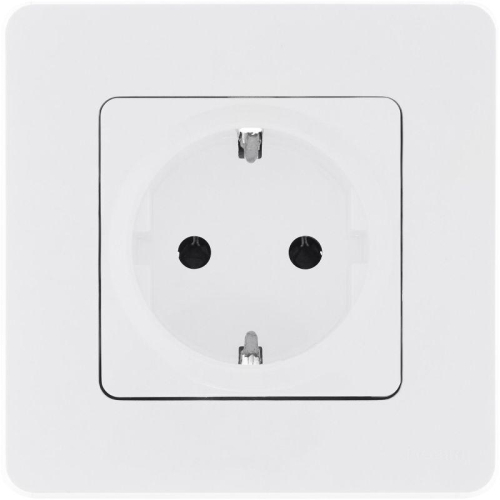 Розетка 1-м СП Inspiria 16А IP20 250В 2P+E немецк. стандарт механизм бел. IEK 673720 фото 2 Розетка 1-м СП Inspiria 16А IP20 250В 2P+E немецк. стандарт механизм бел. IEK 673720 фото 2