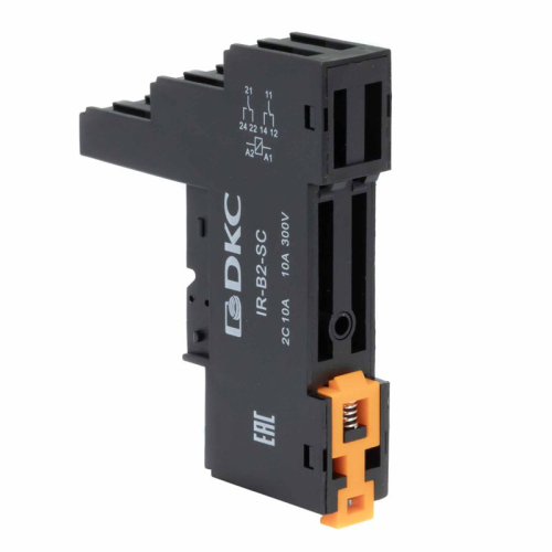 Элемент базовый пассивный для установки одиночных реле до 230В АС/DC DKC IR-B2-SC фото 6 Элемент базовый пассивный для установки одиночных реле до 230В АС/DC DKC IR-B2-SC фото 6