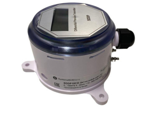 Датчик дифференциального давления канальный 0-1000Па 4-20мА ЖКЭ 24В SE SDDP10CD Датчик дифференциального давления канальный 0-1000Па 4-20мА ЖКЭ 24В SE SDDP10CD