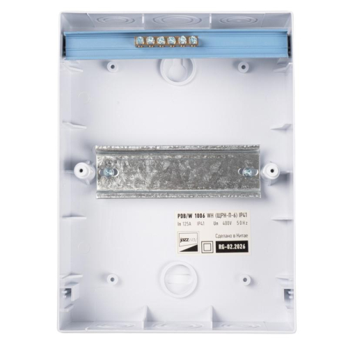 Бокс модульный накладной PDB/W 1006 WH (ЩРН-П- 6) IP41 пластик. Pro JazzWay 5071650 фото 7 Бокс модульный накладной PDB/W 1006 WH (ЩРН-П- 6) IP41 пластик. Pro JazzWay 5071650 фото 7