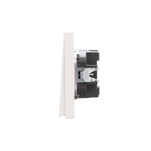 Выключатель 1-кл. СП STRONG MIELE 10А с подсветкой жемчуг Kranz KR-78-0713-4 фото 2