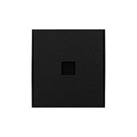 Розетка компьютерная СП STRONG MIELE RJ45 кат.6 антрацит Kranz KR-78-0724-5