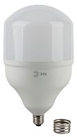 Лампа светодиодная высокомощная STD LED POWER T140-65W-6500-E27/E40 65Вт T140 колокол 6500К холод. бел. E27/E40 (переходник в компл.) Эра Б0027924