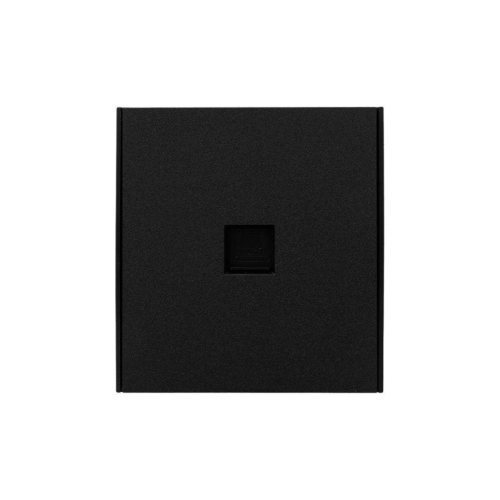 Розетка компьютерная СП STRONG MIELE RJ45 кат.6 антрацит Kranz KR-78-0724-5