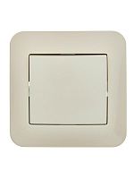 Выключатель 1-кл. 1п СП ASTI 10А IP20 в сборе крем. LEZARD 7081-0303-100