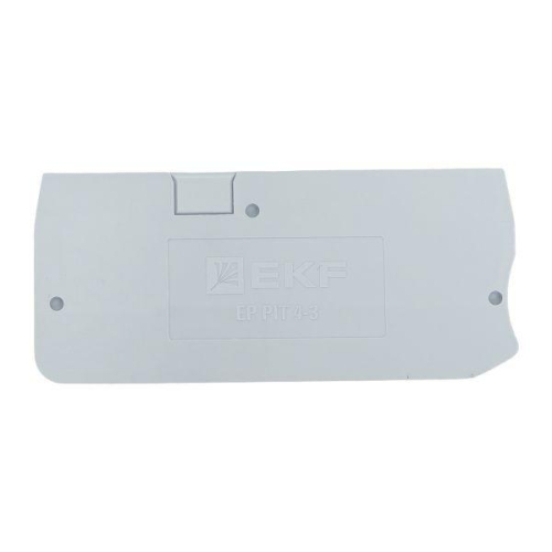 Заглушка для 4 Push-in 3 вывода сер. EKF EP-PIT-4-3 фото 2