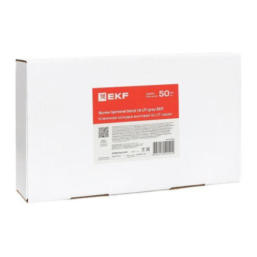 Колодка клеммная винтовая 16 UT сер. EKF scr-ut-16-g фото 5