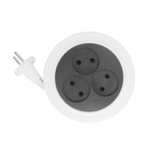 Удлинитель 3х3м без заземл. 6А IP20 SR 3х3-R УХ6-103 1.3кВт ШВВП 2х0.75 Volsten 12432 фото 4