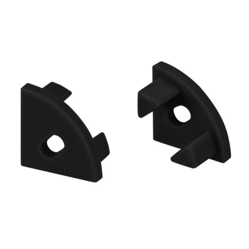 Заглушка SL-KANT-H11 BLACK c отверстием пластик (комплект) Arlight 044090 Заглушка SL-KANT-H11 BLACK c отверстием пластик (комплект) Arlight 044090