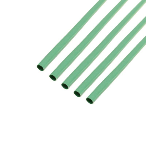 Трубка термоусадочная ТУТ нг 5.0/2.5 зел. 1м Rexant 20-5003 фото 3