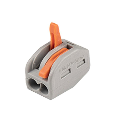Клемма монтажная рычажного соединения PTC-2P 222-412 BL/10 450В 32А 0.08-2.5(4.0)кв.мм Jazzway 5050709 фото 2