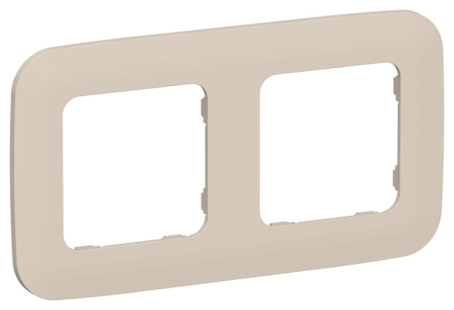 Рамка 2-м СП FLITE РУ-2-А-ФлЛ льняной IEK FI-M22-31-20-K88 Рамка 2-м СП FLITE РУ-2-А-ФлЛ льняной IEK FI-M22-31-20-K88