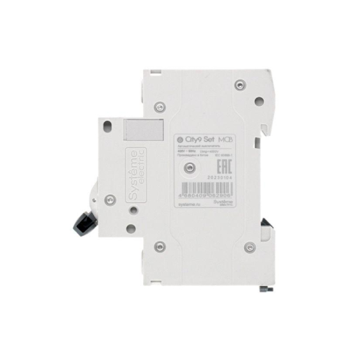 Выключатель автоматический модульный 2п B 6А 4.5кА City9 Set 230В SE C9F14206 фото 4