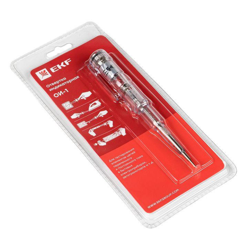 Отвертка индикаторная ОИ-1 Master EKF ST-10 фото 3