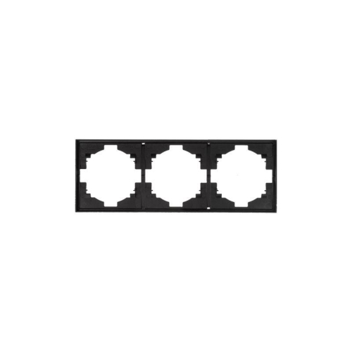 Рамка 3-м STRONG MIELE антрацит Kranz KR-78-0753-5