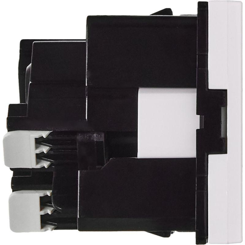 Розетка 2мод. 16А 250В 45град. с заземл. защ. шторки безвинт. зажимы бел. ИЭК Leg 4521059 фото 3