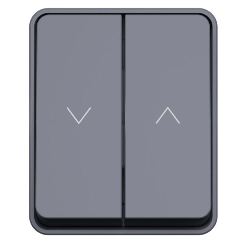 Выключатель для жалюзи 2-кл. ОП AtlasDesign PROFI 10А IP54 антрацит SE ATN544019 фото 3