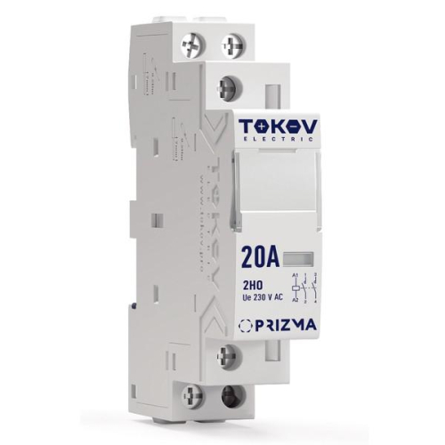 Контактор модульный 18мм 25А 230В АС 1НО 1НЗ PRIZMA TOKOV ELECTRIC TKE-PZ-MC-1-25-230-11 Контактор модульный 18мм 25А 230В АС 1НО 1НЗ PRIZMA TOKOV ELECTRIC TKE-PZ-MC-1-25-230-11