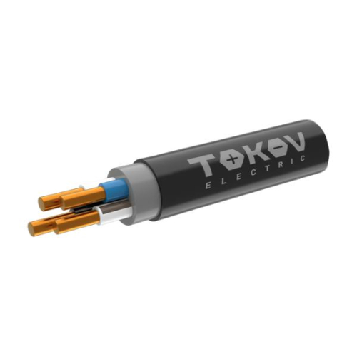 Кабель TOKOV ELECTRIC ППГнг(А)-HF 4х1.5 ОК (N) 0.66кВ (м) ТХМ00409117