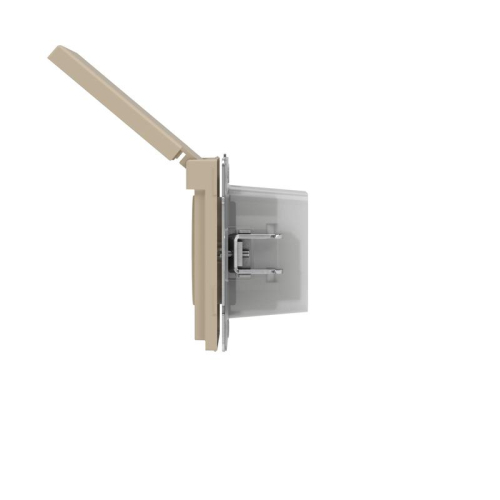 Розетка силовая KANT IP44 2P+E защ. шторки с крышкой ванильн. марципан DKC 7015013 фото 4 Розетка силовая KANT IP44 2P+E защ. шторки с крышкой ванильн. марципан DKC 7015013 фото 4