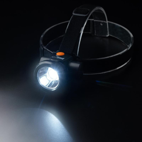 Фонарь аккумуляторный налобный AccuH8-L3W 3Вт IP20 2 режима: яркий 4ч/экономичн. 15ч аккум. 2А.ч регулир. угол наклона JazzWay 5024571 фото 9