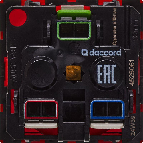 Розетка 2мод. 16А 250В 90град. с заземл. защ. шторки безвинт. зажимы и блокировкой красн. ИЭК Leg 4525061 фото 5