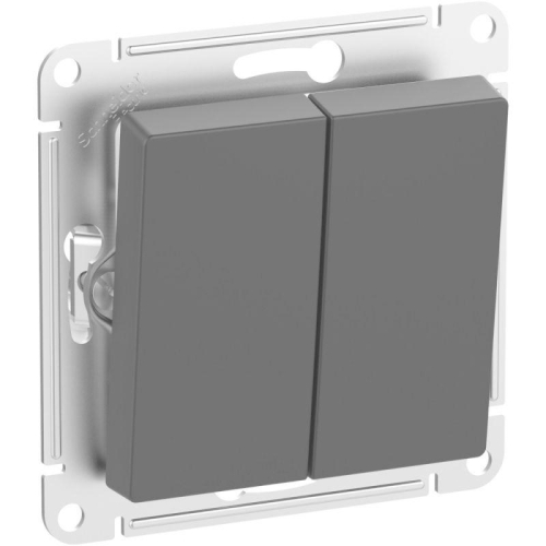 Выключатель 2-кл. Atlasdesign Aqua IP44 (сх. 5) 10AX механизм карбон SE ATN441051 Выключатель 2-кл. Atlasdesign Aqua IP44 (сх. 5) 10AX механизм карбон SE ATN441051