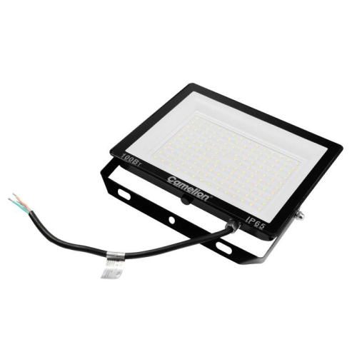 Прожектор светодиодный LFL-10004 C02 LED SMD 100Вт IP65 6500К 10000лм 230В 245х233.5Х31 черн. Camelion 16333 фото 7 Прожектор светодиодный LFL-10004 C02 LED SMD 100Вт IP65 6500К 10000лм 230В 245х233.5Х31 черн. Camelion 16333 фото 7